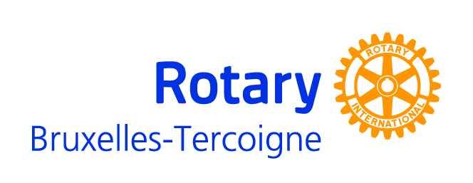 Logo Rotary Bruxelles Tercoigne Pos Q fond blanc